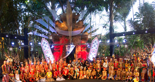 Yayasan Pendidikan Budaya Mentawai participated in the Indigenous Celebration Festival 2018 in Ubud, Bali