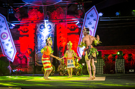 Yayasan Pendidikan Budaya Mentawai students participated in the Indigenous Celebration Festival 2018 in Ubud, Bali