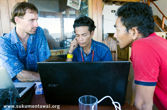 Yayasan PGPI and IEF discuss their new Mentawai Ecotourism community initiative