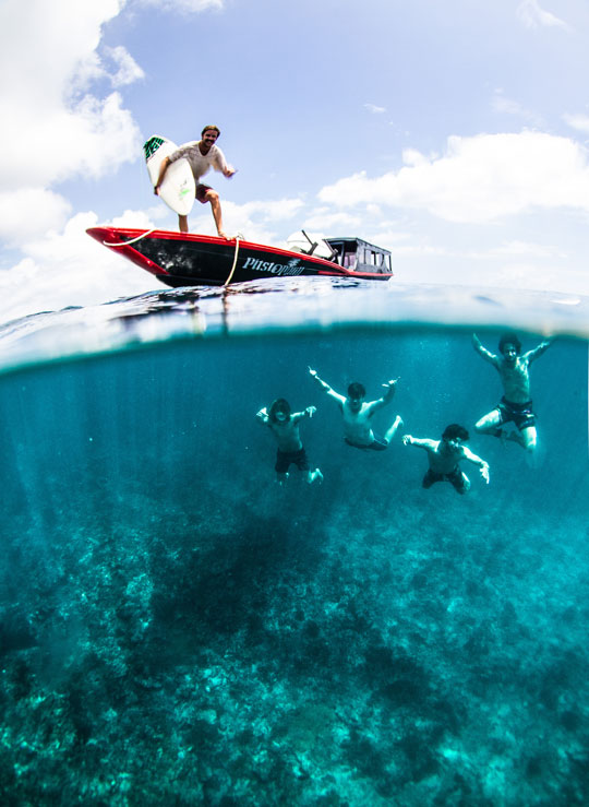 Pitstop Hill Mentawai boat