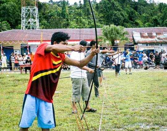 Yayasan Pendidikan Suku Mentawai initiated a Cultural Performance Festival on Siberut Island